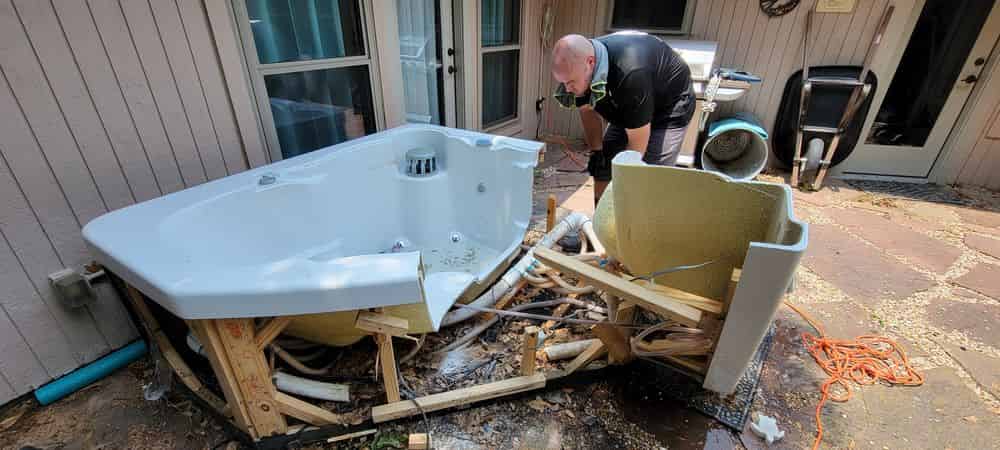 Hot Tub Removal image