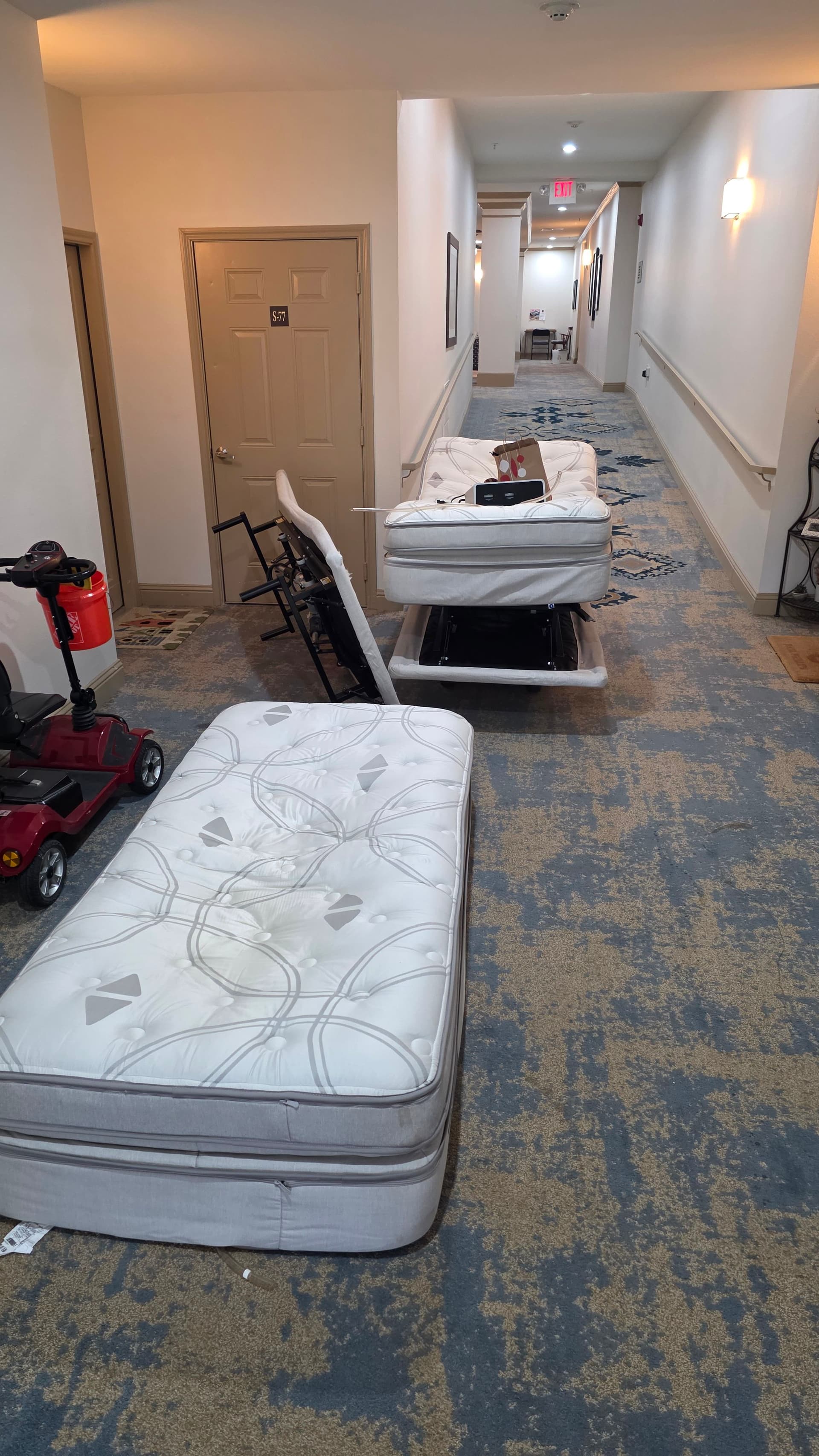 Third-Floor Mattress Removal at a Frisco TX Senior Living Facility image