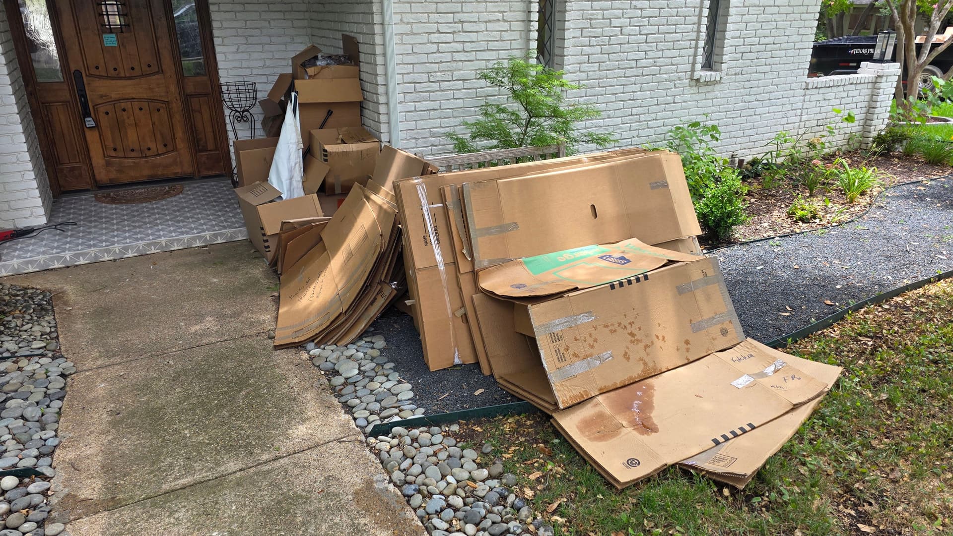 Dallas Cardboard Hauling Success image