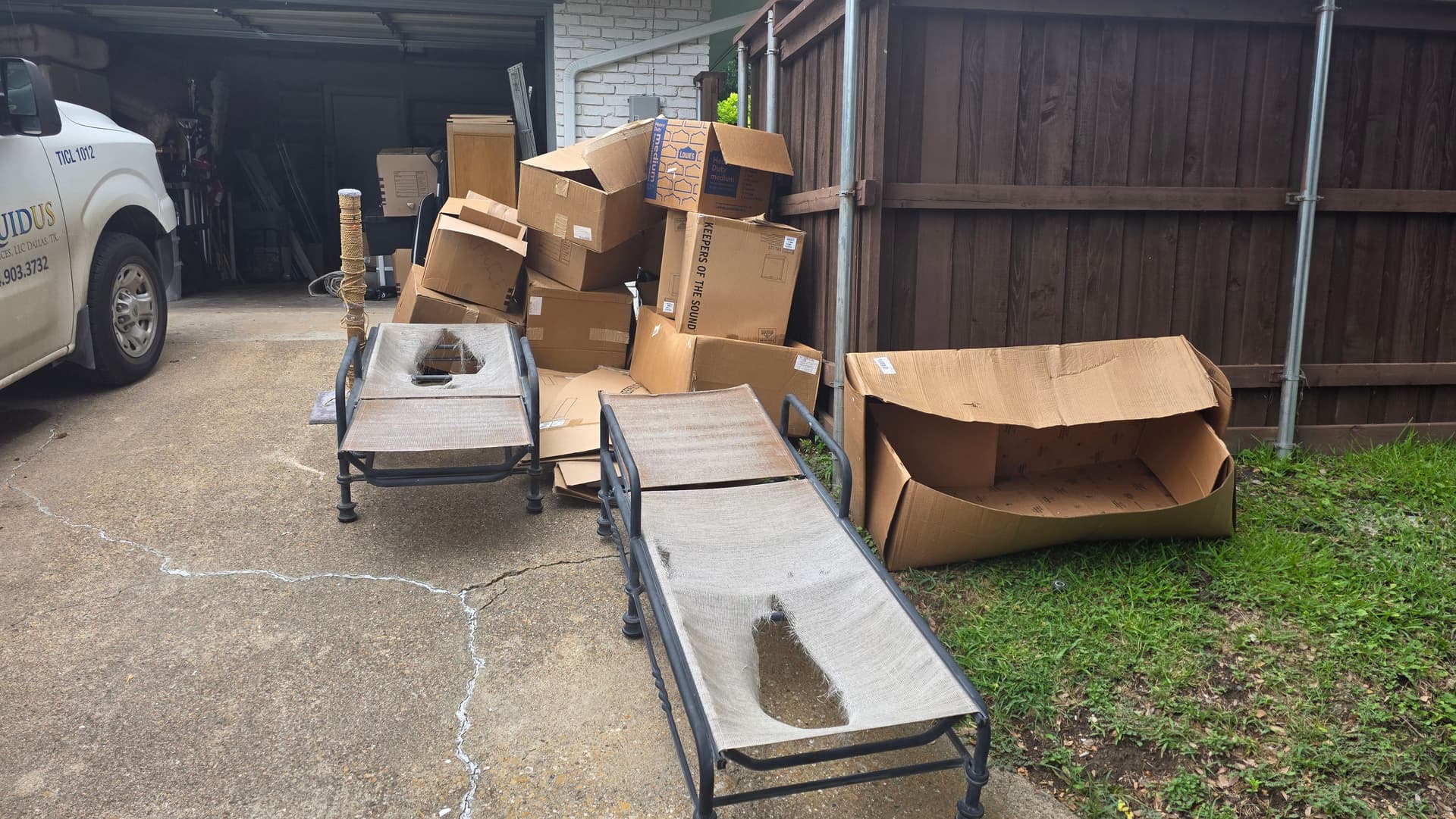 Gallery photos for Dallas Cardboard Hauling Success: Image #4