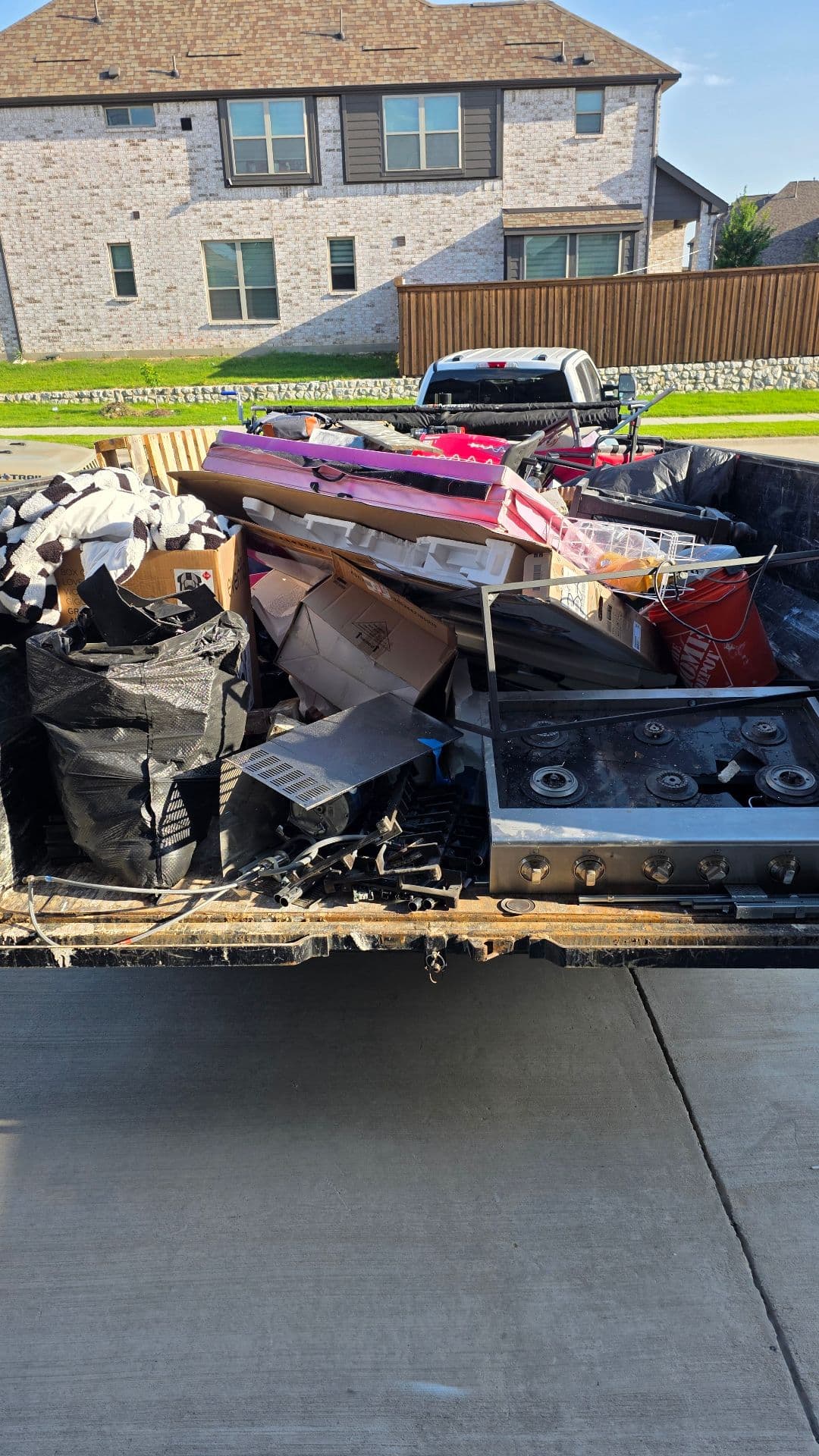Two Garage Cleanouts Handled Back to Back in Aubrey image