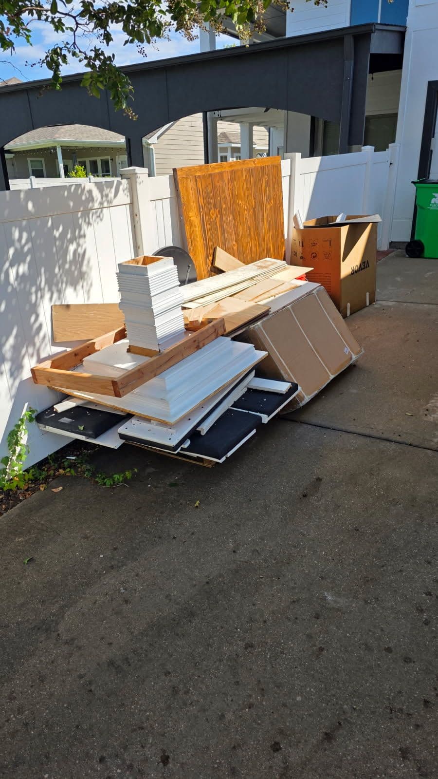 Witness Our Junk Removal Magic in Aubrey image