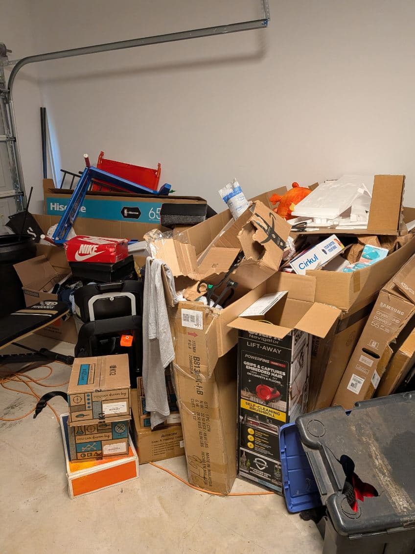 Gallery photos for Garage Cleanout Success in Anna, Texas: Image #1