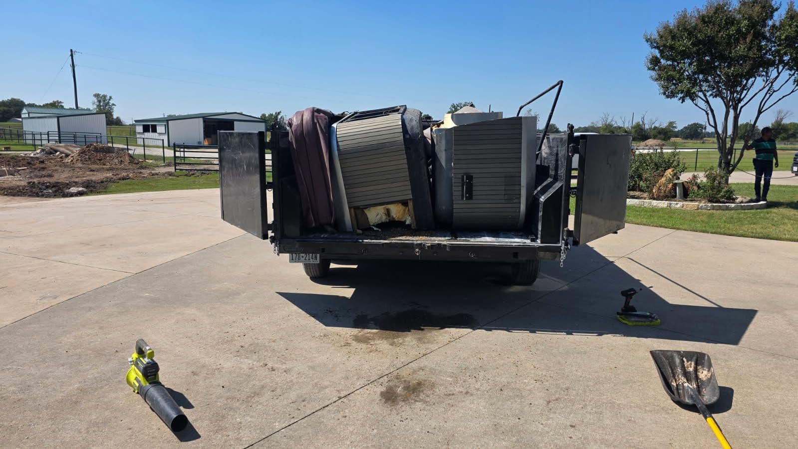 Masterful Hot Tub Removal in Pilot Point Texas image