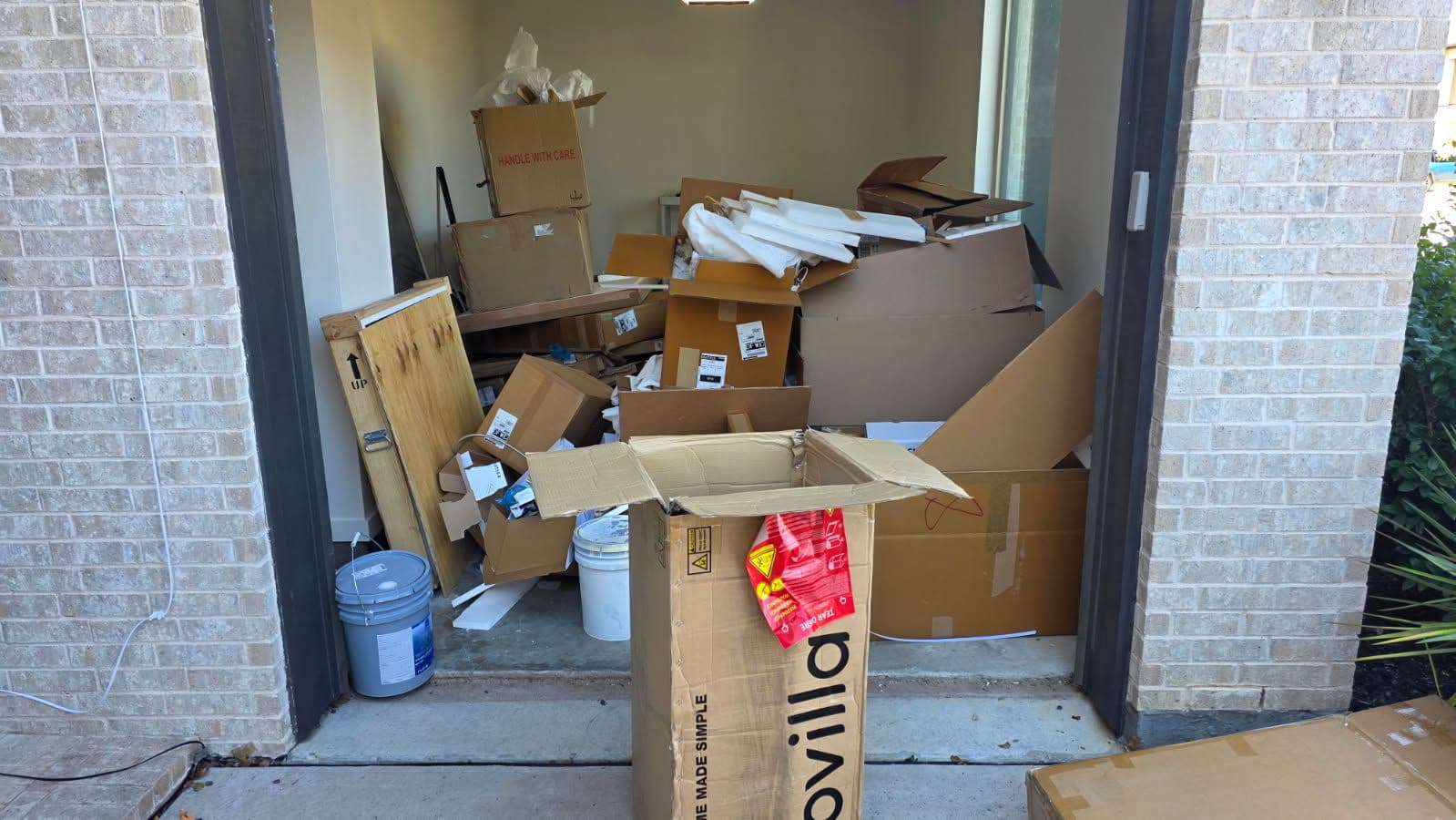 Neat Garage Cleanout in Prosper TX image