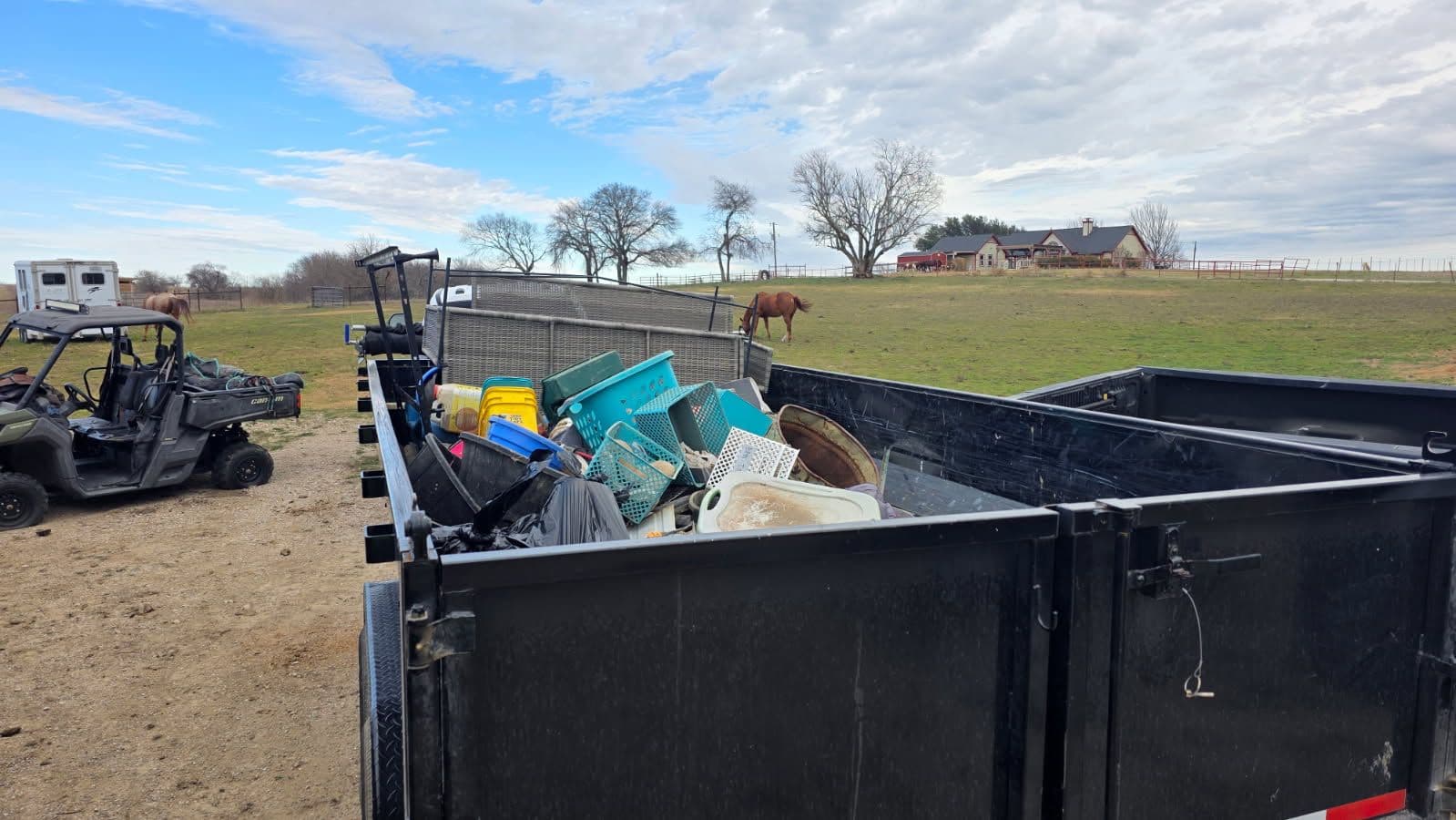 Gallery photos for Comprehensive Rural Cleanup in Celina Texas: Image #2