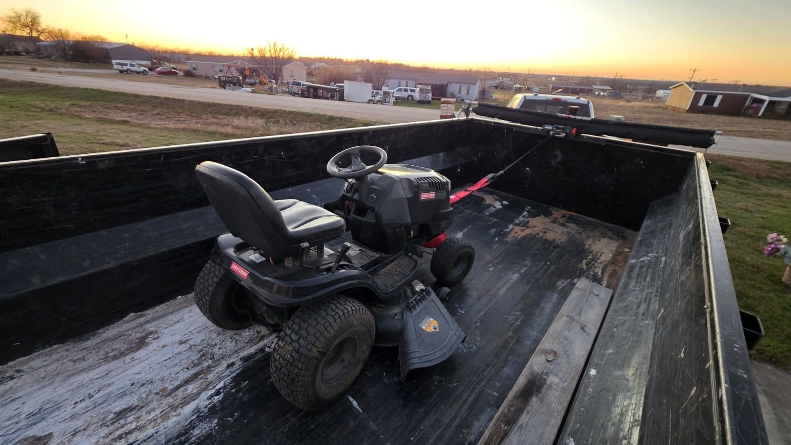 Project Lawn Tractor Transport in Celina Texas image