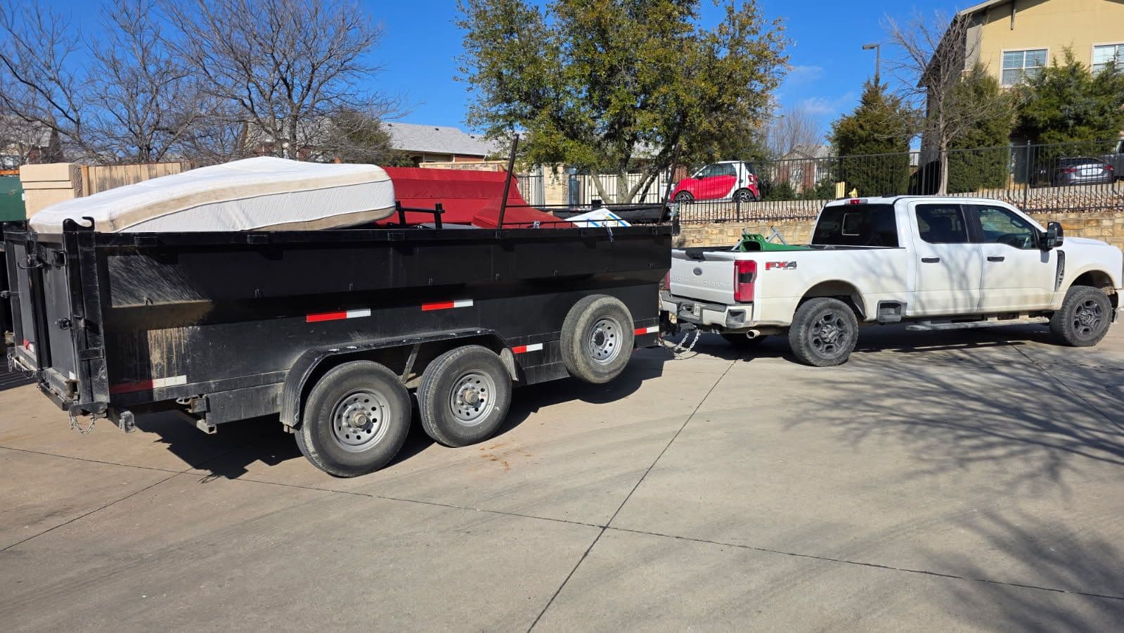 Dumpster Enclosure Cleanup in Frisco Texas