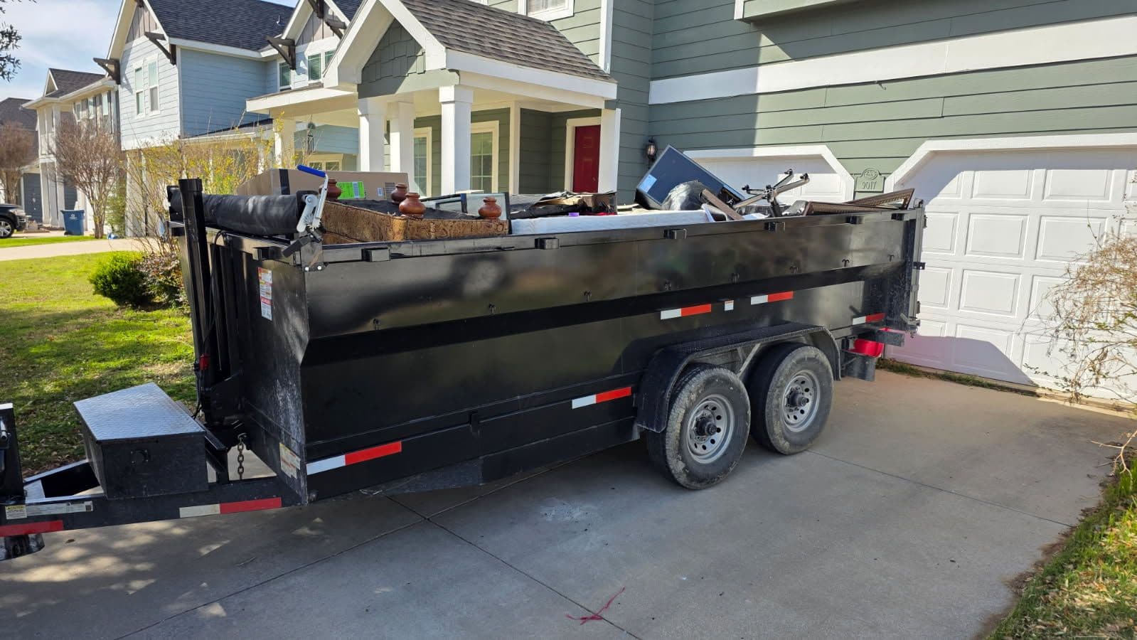 Project Junk Removal Success in Aubrey Texas image