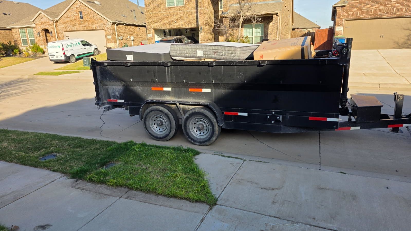 Gallery photos for Effortless Mattress Removal in Aubrey Texas: Image #1