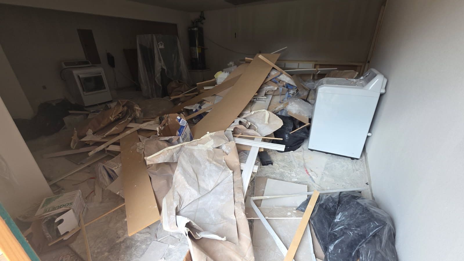 Project Wylie Garage Construction Debris Removal Done Right image