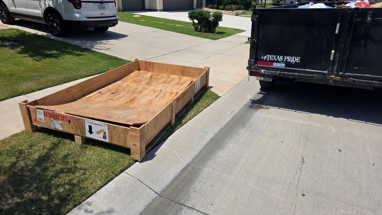 Efficient Crate Disposal in Celina Texas image