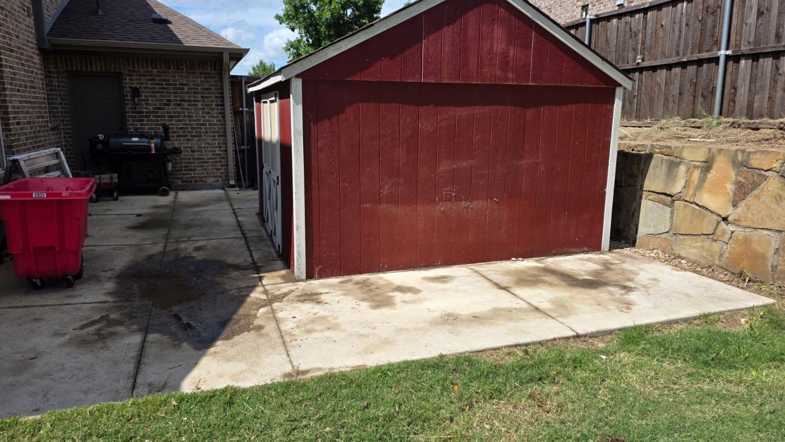 Gallery photos for Impressive Shed Transformation in Prosper Texas: Image #1