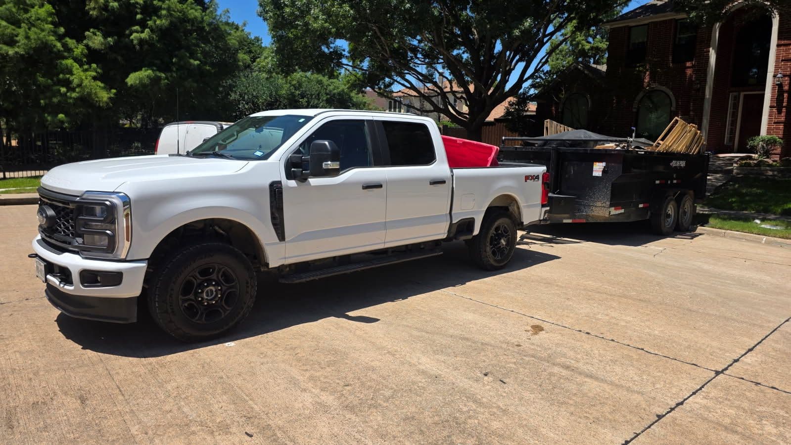 Gallery photos for Successful Plano Demolition Debris Removal: Image #1