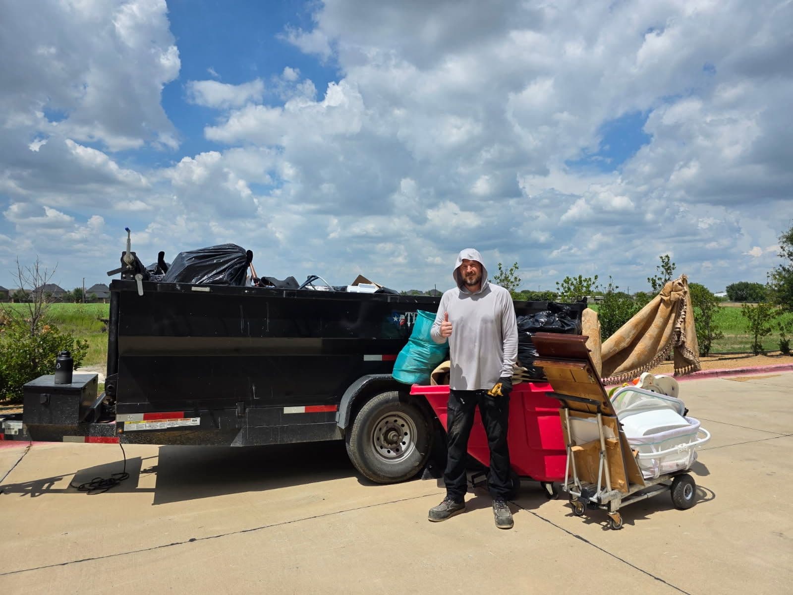 Gallery photos for Efficient Storage Unit Cleanout in Prosper: Image #1