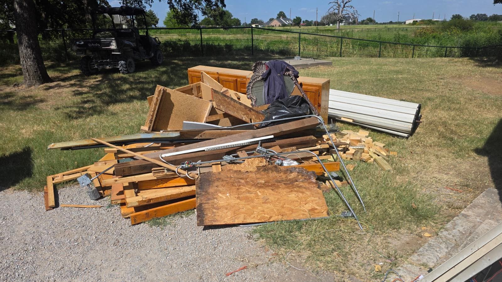 Swift Demolition Debris Removal in Pilot Point image