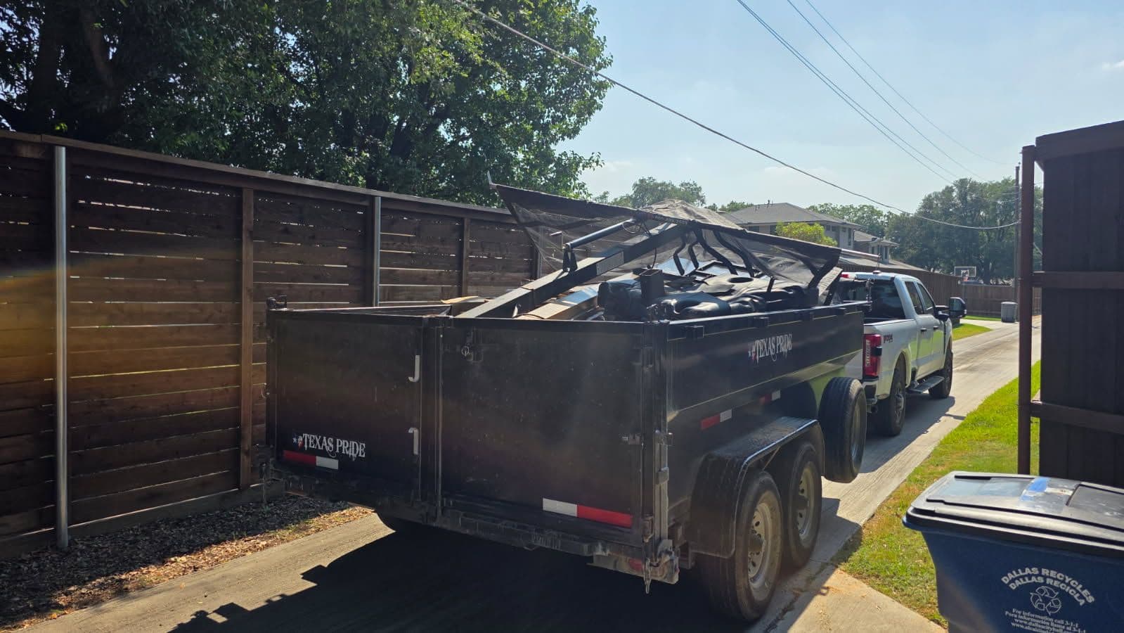 Gallery photos for Transformative Junk Removal Project in Richardson: Image #1