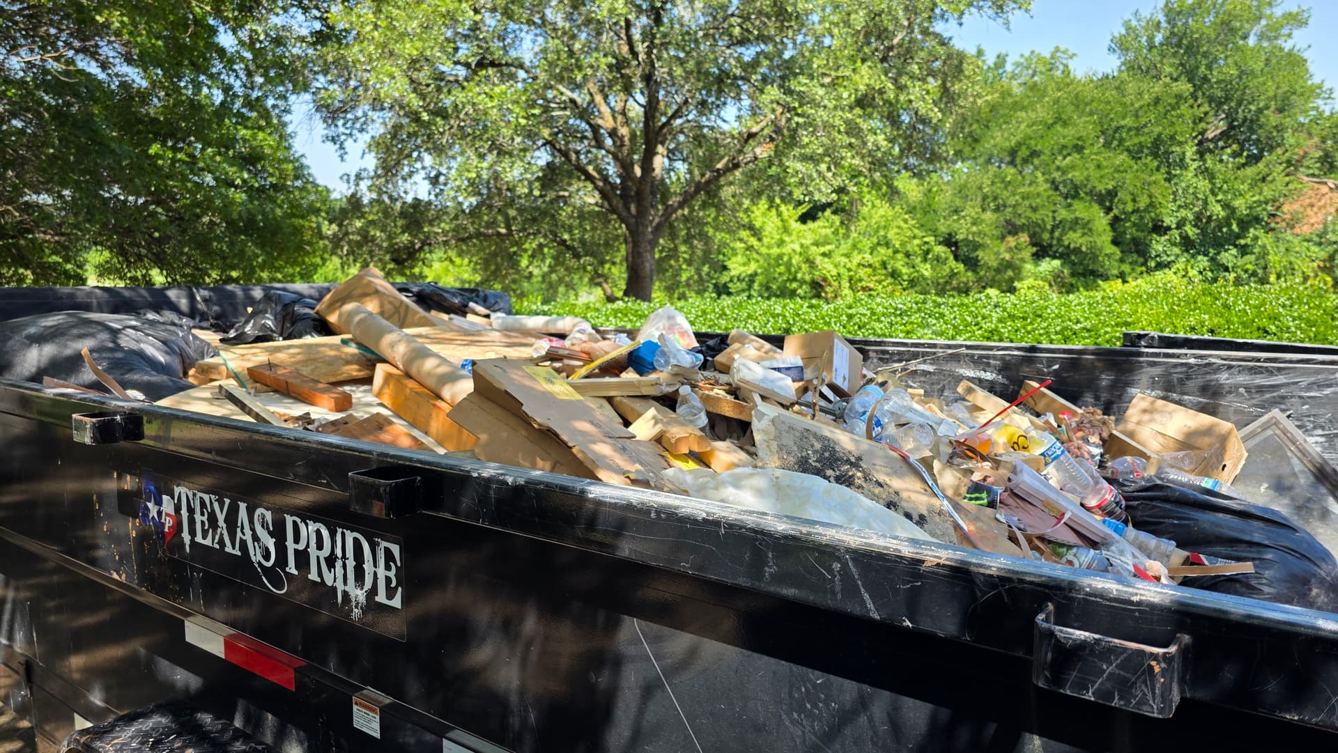 Gallery photos for Construction Debris Removal Keeping a Plano Remodel on Track: Image #2