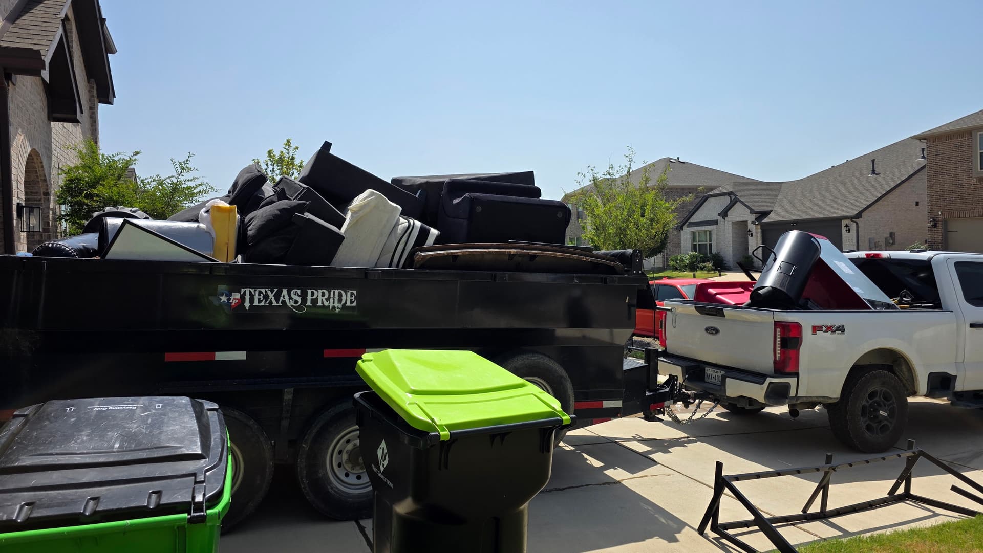 Gallery photos for Full Garage Cleanout Before a Move in Aubrey TX: Image #1