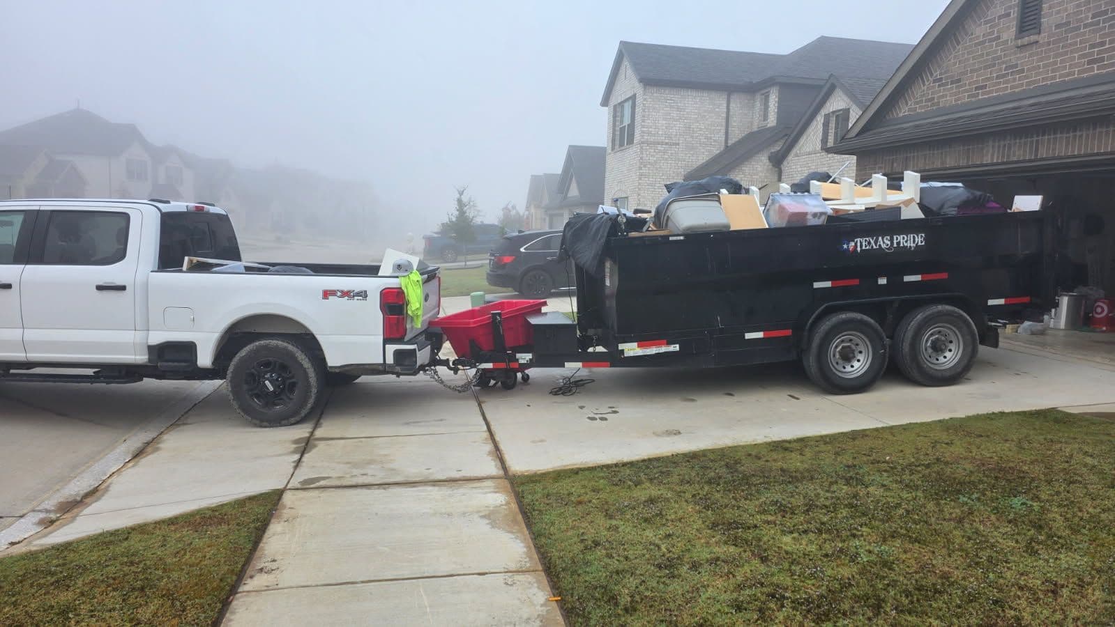Efficient Garage Cleanout in Aubrey Texas image