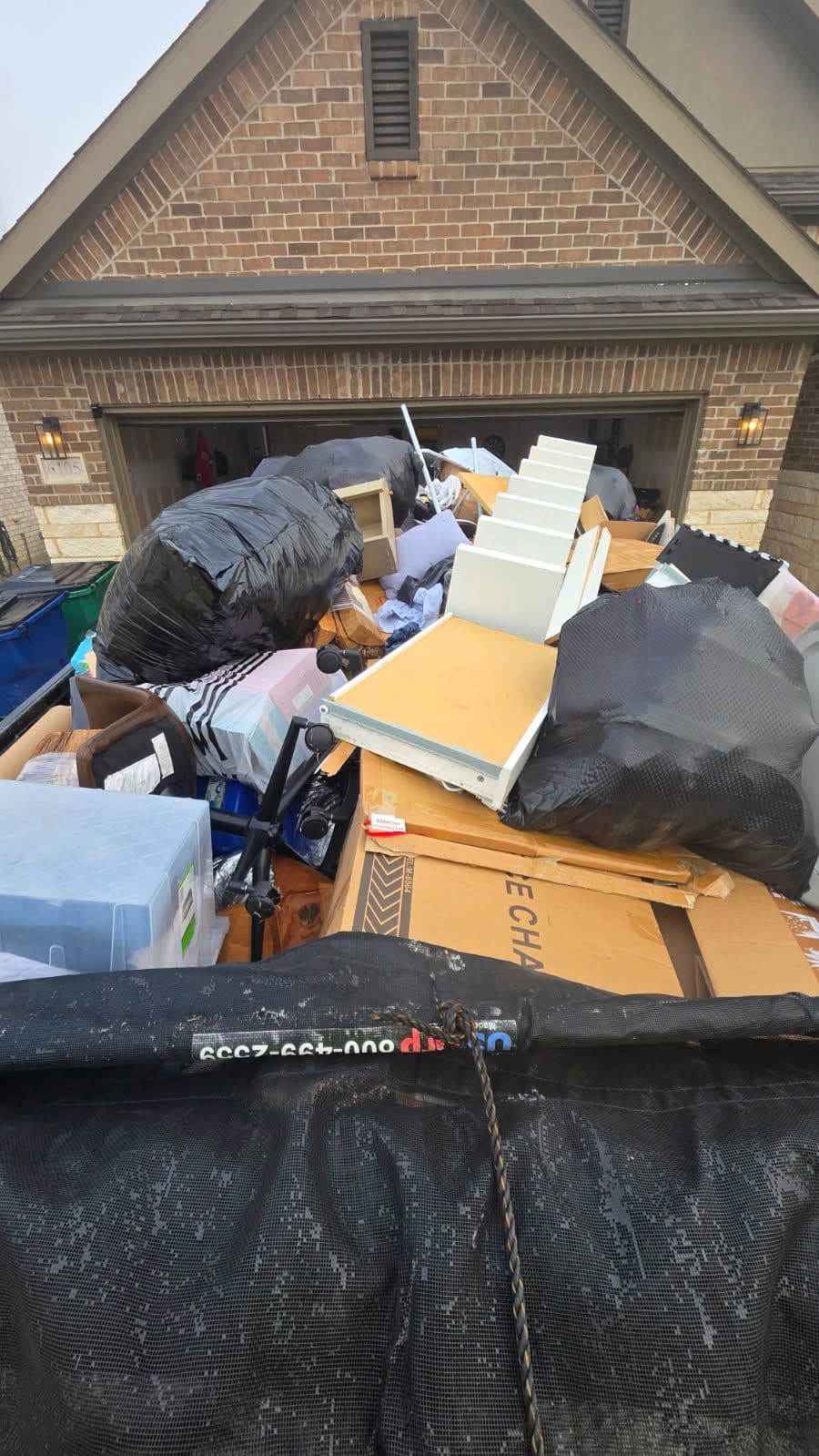 Gallery photos for Efficient Garage Cleanout in Aubrey Texas: Image #1