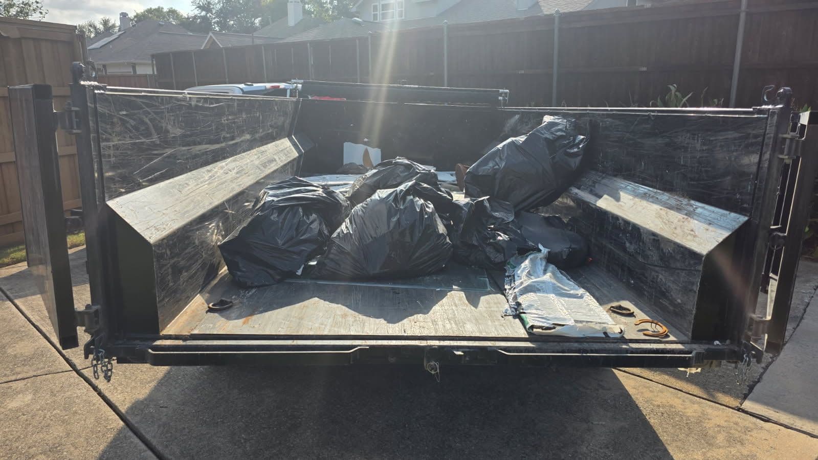 Cleaning Up Construction Debris in Allen TX image