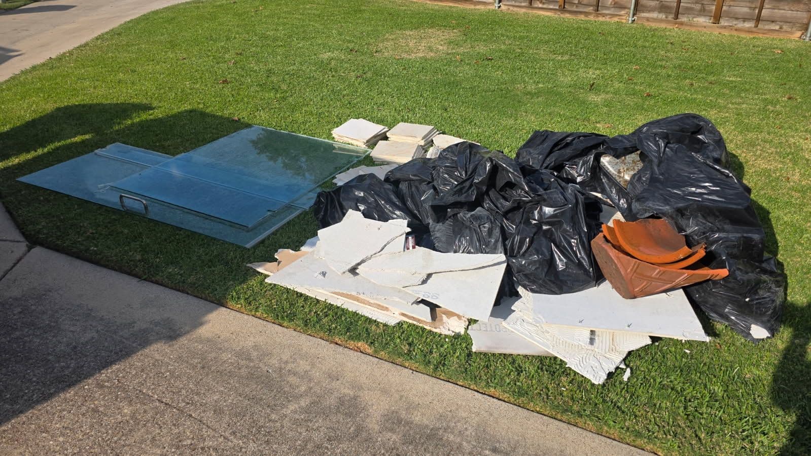 Gallery photos for Cleaning Up Construction Debris in Allen TX: Image #2