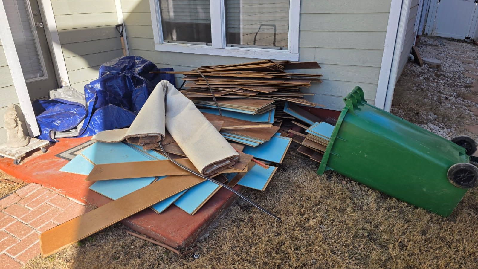 Remodel Debris Cleared in Savannah Texas image