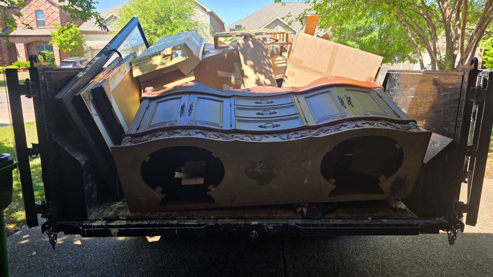 Gallery photos for Garage Cleanout in Prosper TX Goes From Buried to Open: Image #2