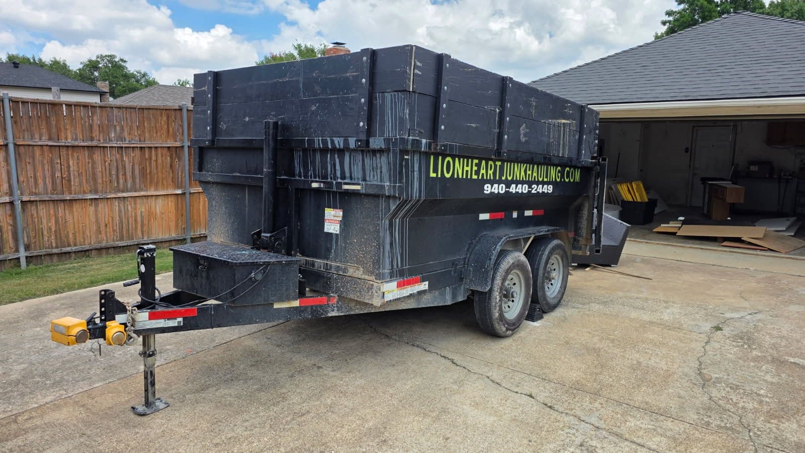 17-Yard Dumpster Rental for a Demo Job in Carrollton image